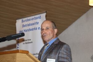Rainer Glemser, Vorsitzender BdH-Stuttgart,